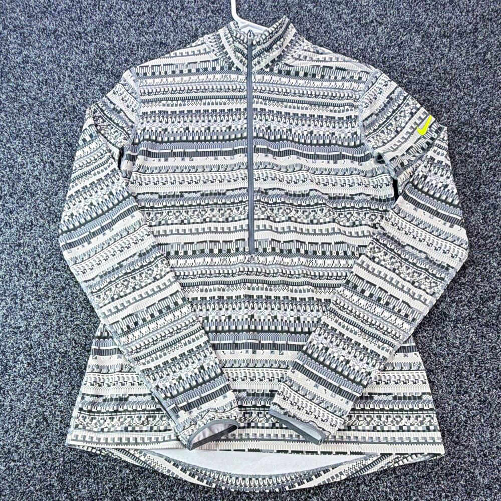 Nike Pro Dri-FIT Women’s L Geometric 1/2 Zip Top